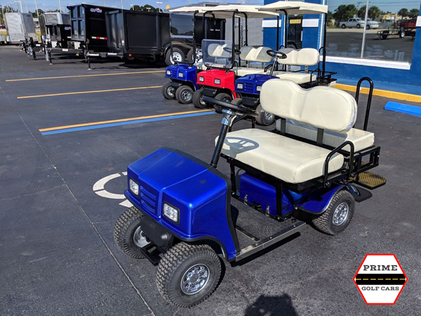 Blue Cricket SX3 Mini Mobility Golf Cart affordable golf cart rental, golf cart rent bimini