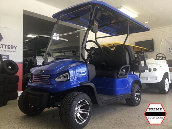 Blue Elite EV 4 Passenger Golf Cart affordable golf cart rental, golf cart rent bimini