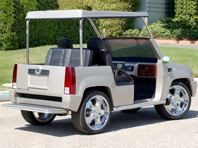 Silver Escalade Golf Cart affordable golf cart rental, golf cart rent bimini