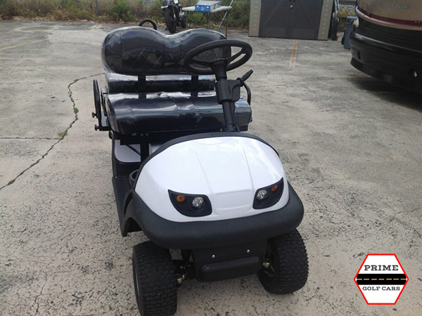 White Cricket RX5 Mini Golf Cart affordable golf cart rental, golf cart rent bimini