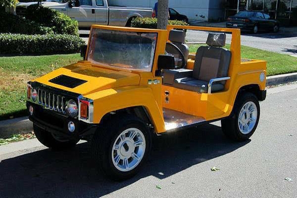 Yellow Hummer LSV Golf Cart affordable golf cart rental, golf cart rent bimini
